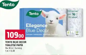 Terno Tento blue decor toaletní papír nabídka