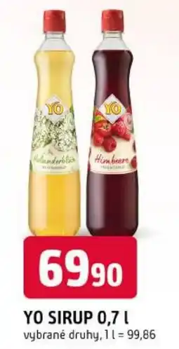 Trefa Yo sirup nabídka