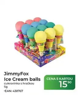 Tamda Foods JimmyFox Ice Cream balls nabídka
