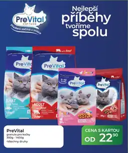 Tamda Foods PreVital granule pro kočky nabídka