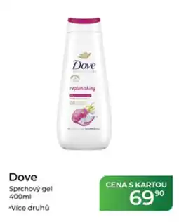 Tamda Foods Dove sprchový gel nabídka