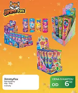 Tamda Foods JimmyFox želé bonbony nabídka