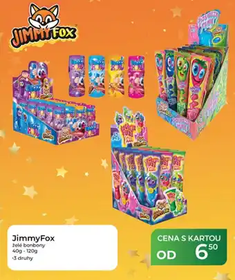 JimmyFox želé bonbony