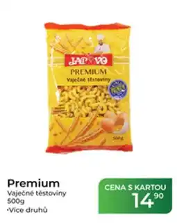 Tamda Foods Jatvo Premium Vaječné těstoviny nabídka