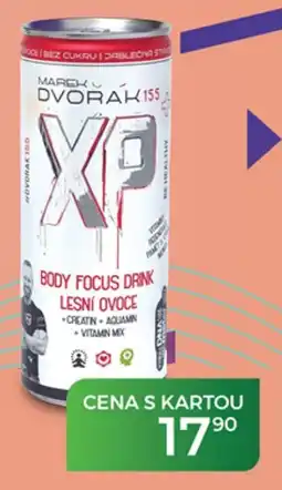 Tamda Foods Marek Dvorak XP Body Focus Drink Lesní Ovoce nabídka