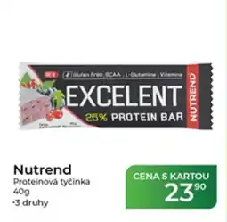 Tamda Foods Nutrend proteinová tyčinka nabídka