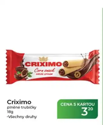 Tamda Foods Criximo plněné trubičky nabídka