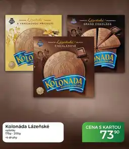 Tamda Foods Kolonáda Lázeňské oplatky nabídka