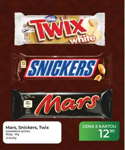 Tamda Foods Mars, Snickers, Twix nabídka