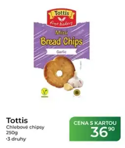 Tamda Foods Tottis chlebové chipsy nabídka
