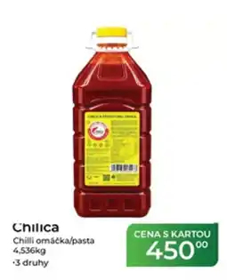 Tamda Foods Chilica Chilli omáčka/pasta nabídka