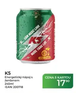 Tamda Foods K5 Energetický nápoj s ženšenem nabídka