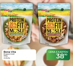 Tamda Foods Bona Vita Krupavé müsli nabídka