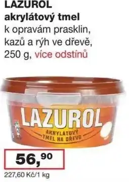 Barevný ráj Lazurol akrylátový tmel na dřevo nabídka