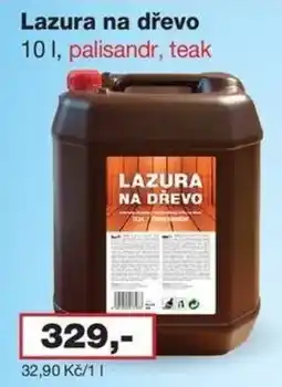 Barevný ráj Lazura na dřevo nabídka