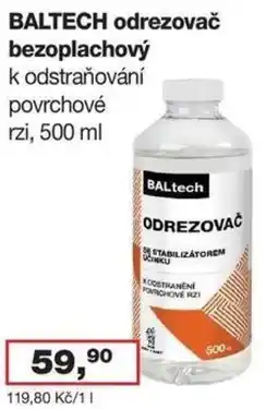 Barevný ráj Baltech odrezovač bezoplahový k odstraňování povrchové rzi nabídka