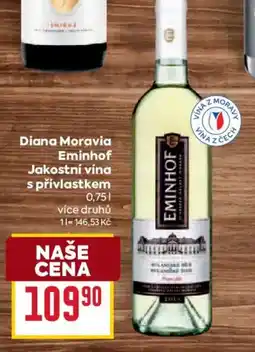 Billa Eminhof Diana Moravia nabídka