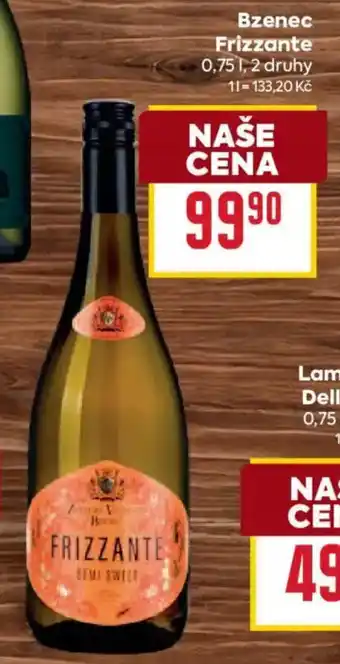 Billa Bzenec Frizzante nabídka