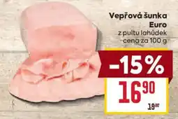 Billa Euro vepřová šunka nabídka