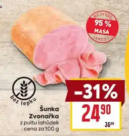 Billa Šunka Zvonařka nabídka