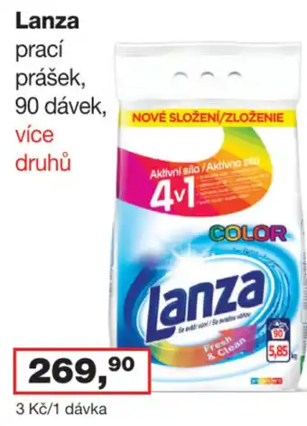 Lanza prací prášek