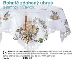 Decodoma Bohatě zdobený ubrus nabídka