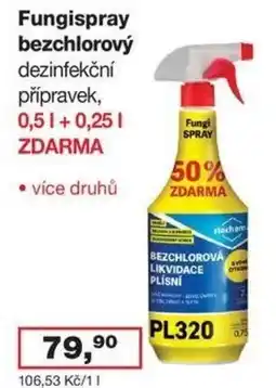 Barevný ráj Stachem fungispray bezchlorový dezinfekční přípravek nabídka