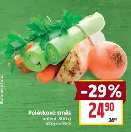 Billa Polévková směs nabídka
