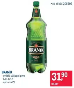 Makro Braník světlé výčepní pivo nabídka