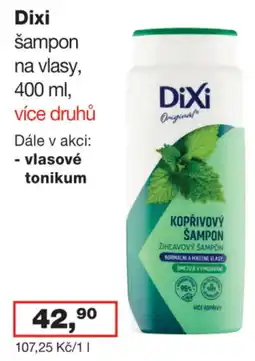 Ráj drogerie Dixi kopřivový šampon nabídka