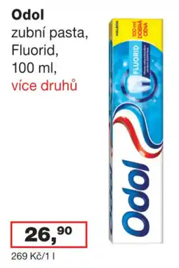 Ráj drogerie Odol zubní pasta Fluorid nabídka