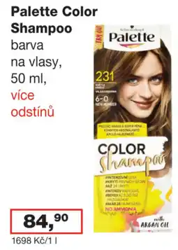 Ráj drogerie Palette Color Shampoo nabídka