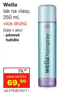 Ráj drogerie Wella lak na vlasy nabídka