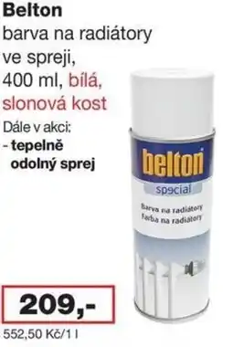 Barevný ráj Belton barva na radiátory ve spreji nabídka