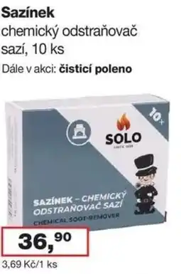 Barevný ráj Solo sazínek chemický odstraňovač sazí nabídka