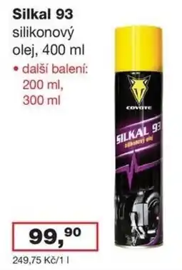 Barevný ráj Coyote silikonový olej nabídka