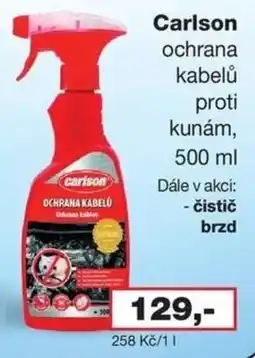 Barevný ráj Carlson ochrana kabelů nabídka