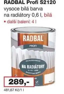 Barevný ráj Radbalt Profi S2120 nabídka