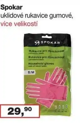 Barevný ráj Spokar uklidové rukavice gumové nabídka