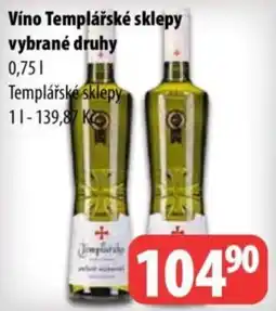 Partner Maloobchodní síť Templářské sklepy nabídka