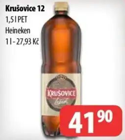 Partner Maloobchodní síť Heineken Krušovice 12 nabídka