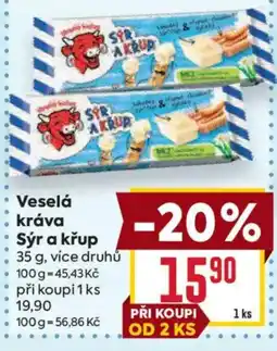 Billa Veselá kráva Sýr a křup nabídka