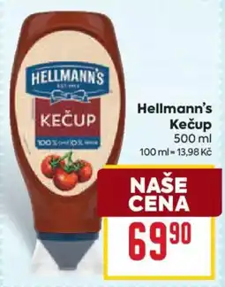 Billa Hellmann's Kečup nabídka