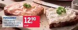 Makro Pomazánky nabídka