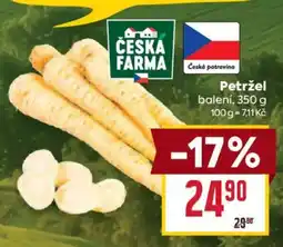 Billa Česká farma petržel nabídka