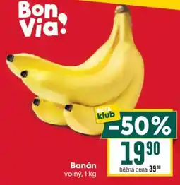 Billa Billa klub Banán nabídka