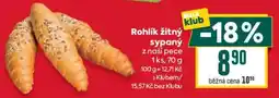 Billa Billa rohlík žitný sypaný nabídka