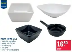 Makro Metro Professional Misky Tapas Vilo nabídka