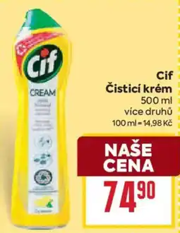 Billa Cif čistící krém nabídka