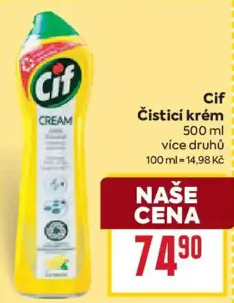 Billa Cif čistící krém nabídka